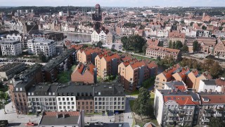 Gdański Riverview z kamieniem węgielnym