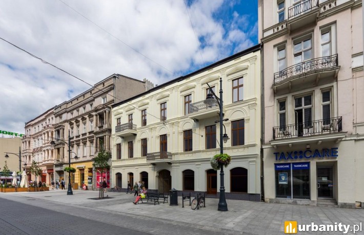 Wizualizacja kamienicy przy Piotrkowskiej 118, fot. ŁÓDŹ.PL
