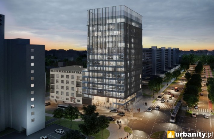 Projekt biurowca Wielka 27 we Wrocławiu