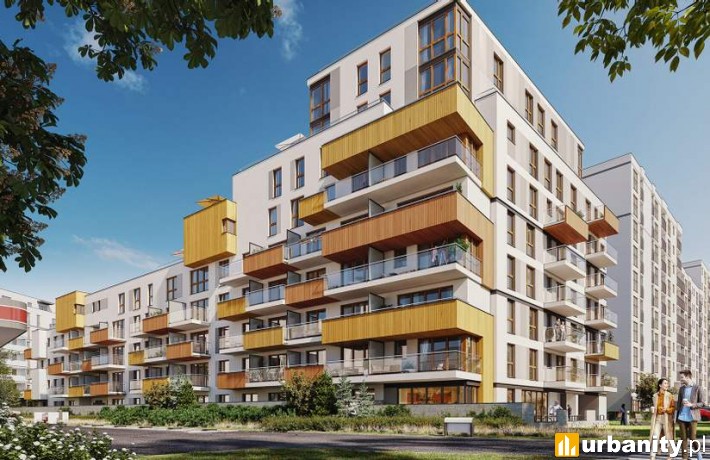 Bielany TOTU! na Bielanach - wizualizacja