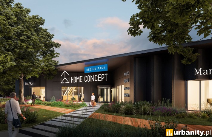 Centrum Wnętrz Home Concept, wizualizacja, wiz. materiały inwestora
