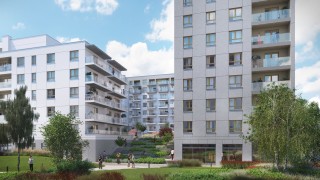 W miejscu dawnego centrum handlowego w Łodzi powstaje osiedle na 1500 mieszkań