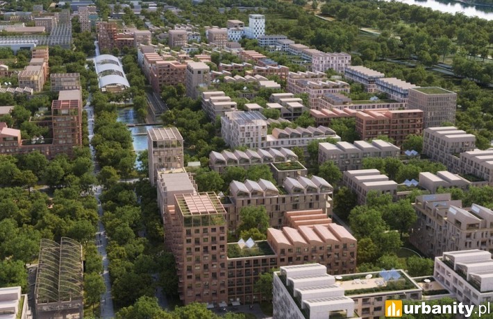 F.S.O. PARK, koncepcja zagospodarowania gigantycznego terenu, wiz. materiały inwestora