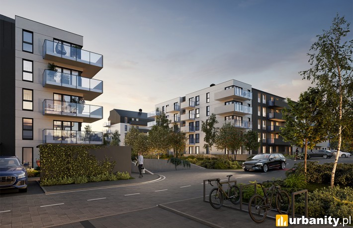 Naramowice Odnova, wizualizacja, II etap, wiz. materiały dewelopera