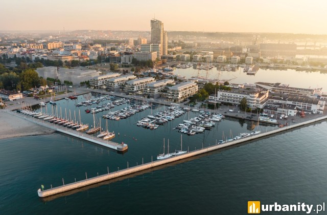 Nova Marina Gdynia, wizualizacja, wiz. PiG Architekci