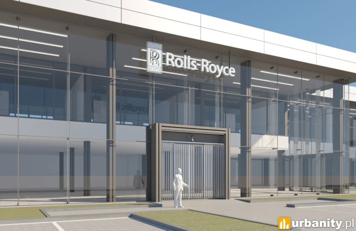 Kompleks salonów Rolls-Royce, McLaren i Aston Martin, wiz. Auto Fus Group