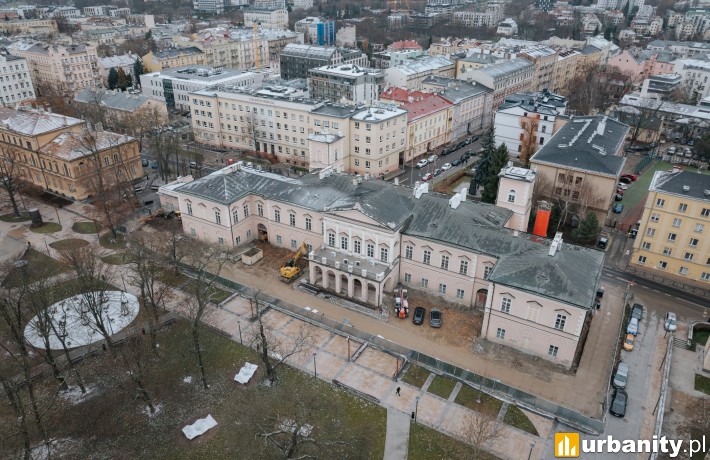 Pałac Lubomirskich w Lublinie przechodzi metamorfozę, fot. Soletanche Polska