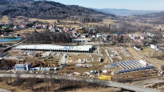 Budowa inwestycji Przystanek Karkonosze, stan na marzec 2025 roku, fot. materiały prasowe