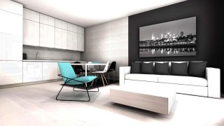 Trwa aranżacja apartamentów w inwestycji Solec Residence w Warszawie