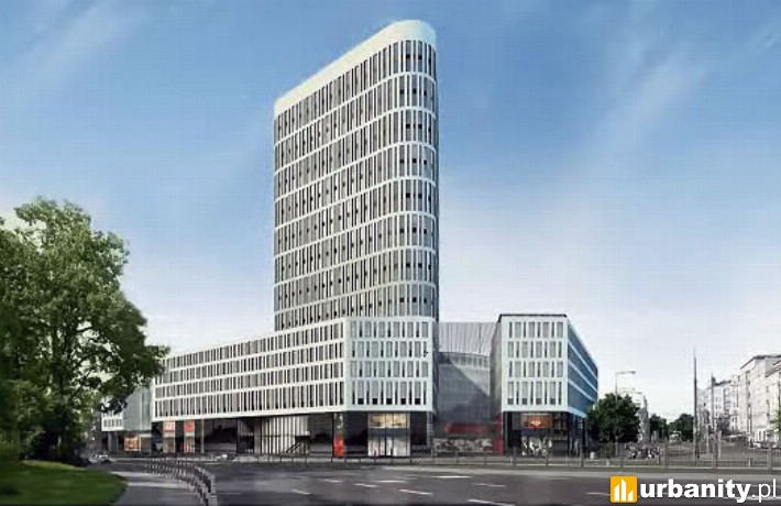 Projekt biurowca w miejscu Supersama