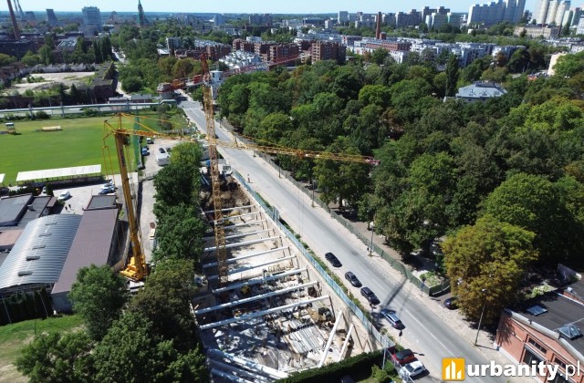 T17 w Łodzi, postęp prac, fot. materiały dewelopera