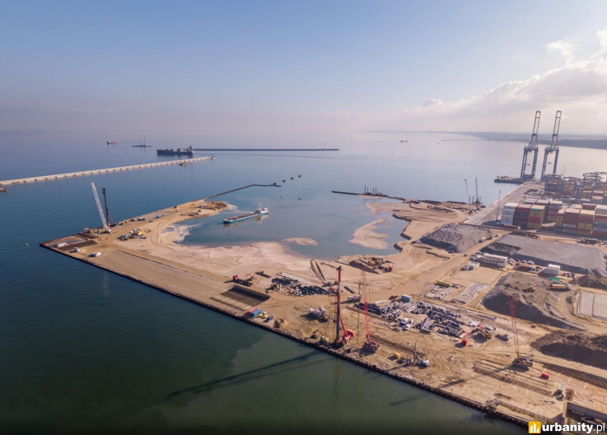 Nowe nabrzeża, nowe możliwości. Terminal T5 w Gdańsku coraz bliżej ukończenia