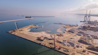 Terminal T5 – 80% robót refulacyjnych ukończonych, fot. NDI