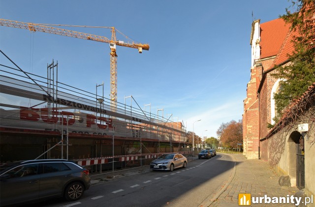 Tak obecnie wygląda budowa inwestycji Bernardyńska we Wrocławiu, fot. alsen strasse 67