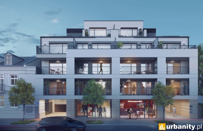 Kamienica Nova Chopina 22 w Pruszkowie, wizualizacja, wiz. materiały dewelopera