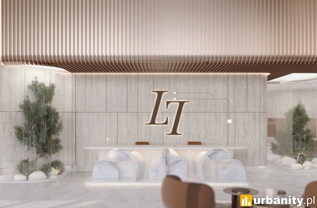 Najnowsza wizualizacja Liberty Tower w Warszawie, wiz. materiały inwestora