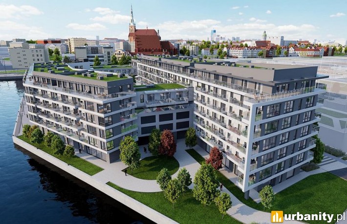 Osiedle Nad Odrą w Szczecinie - wizualizacja