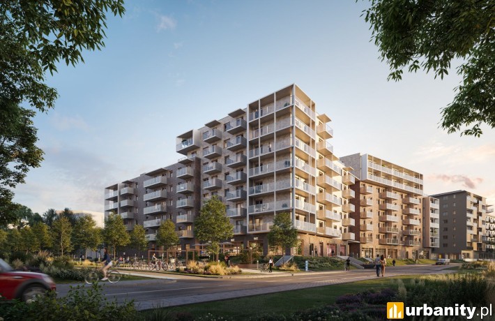 Nowe Promenady we Wrocławiu, wizualizacja, wiz. materiały dewelopera