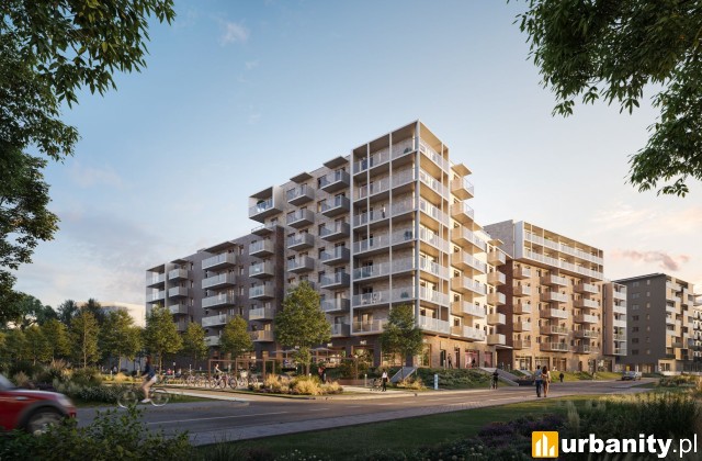 Nowe Promenady we Wrocławiu, wizualizacja, wiz. materiały dewelopera