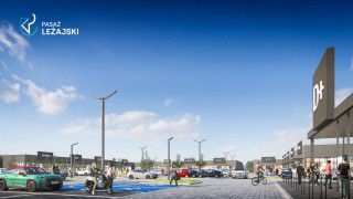 Pasaż Leżajski, projekt inwestycji, wiz. materiały inwestora