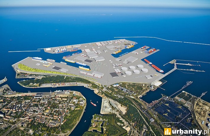 Wstępna koncepcja Portu Centralnego