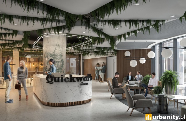 Biuro Quickwork w kompleksie Quorum we Wrocławiu, fot. materiały prasowe