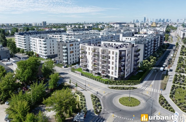projekt inwestycji Siennicka 29 na Grochowie, wiz. materiały dewelopera
