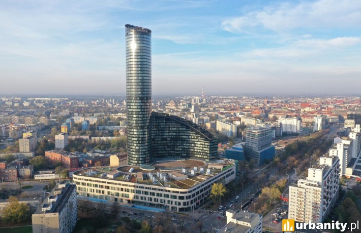 Sky Tower we Wrocławiu, fot. Avision Young