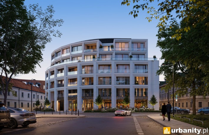 Wizualizacja inwestycji Villa Bogoria, wiz. materiały inwestora
