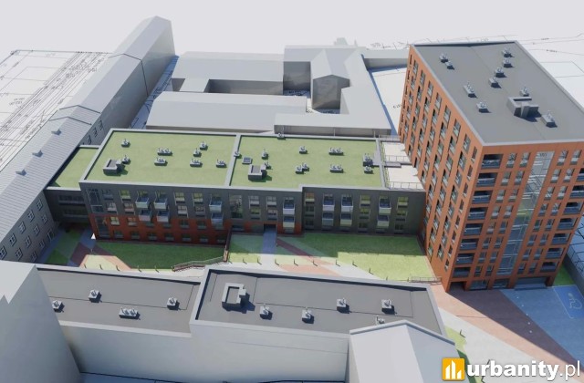 Projekt inwestycji Lubartowska 60 w centrum Lublina, wiz. materiały dewelopera