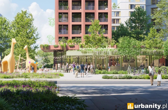 Koncepcja inwestycji Archicom za zachodzie Wrocławia, wiz. materiały dewelopera