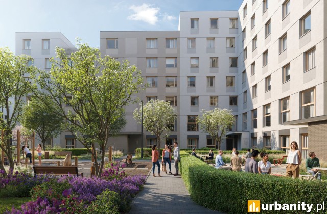 Koncepcja inwestycji przy Paprotnej 5 we Wrocławiu, wiz. AP Szczepaniak