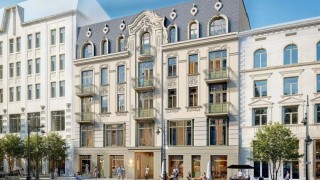Piotrkowska 58 - projekt inwestycji spółki Budomal Estate, wiz. materiały inwestora