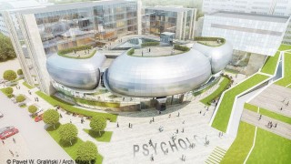 Nowy budynek Kampusu Ochota - Wydział Psychologii UW