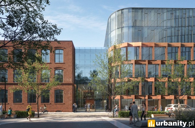 Quroum D we Wrocławiu oddany do użytku, wizualizacja, fot. Cavatina Holding