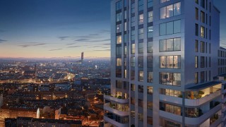 Gotowe prestiżowe apartamenty w 23-piętrowej wieży nad Odrą we Wrocławiu