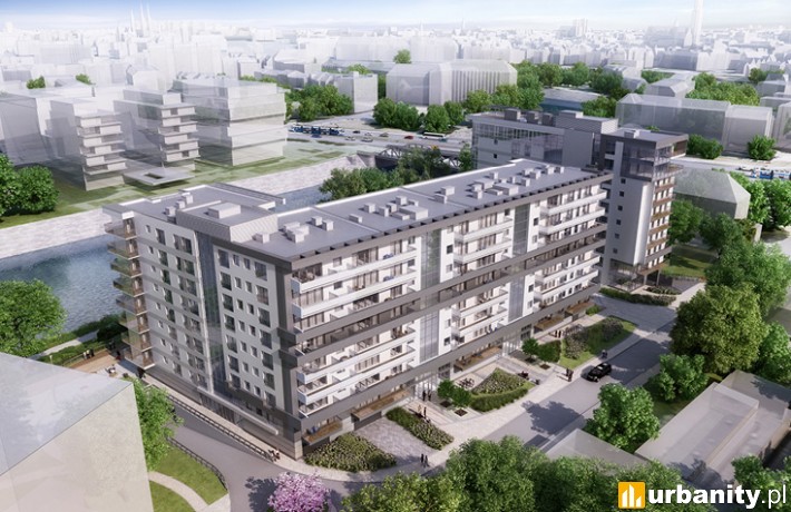 Wizualizacja osiedla River Point we Wrocławiu