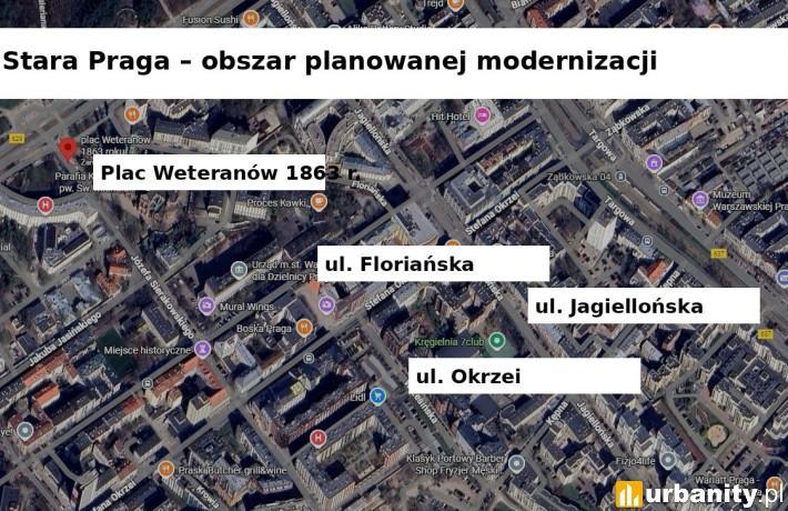 Stara Praga do przebudowy. Ruszają przygotowania do modernizacji kluczowych ulic i placu