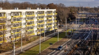 Budowa linii tramwajowej przez Popowice, fot. Tomasz Hołod, wroclaw.pl