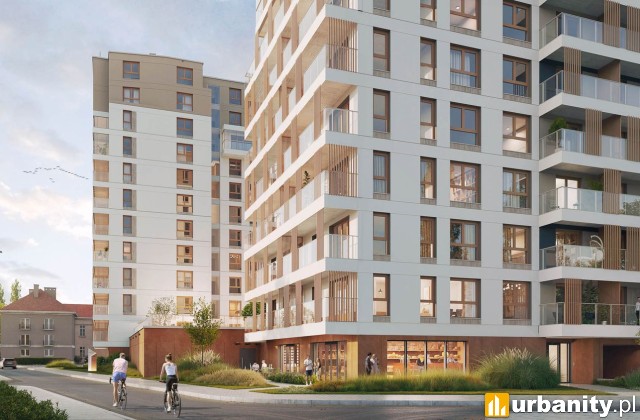 Żywiecka Vita - projekt inwestycji w Gdańsku, wiz. Develia