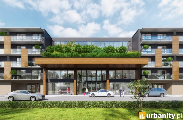 Apartamenty Pileckiego w Warszawie, wiz. materiały inwestora
