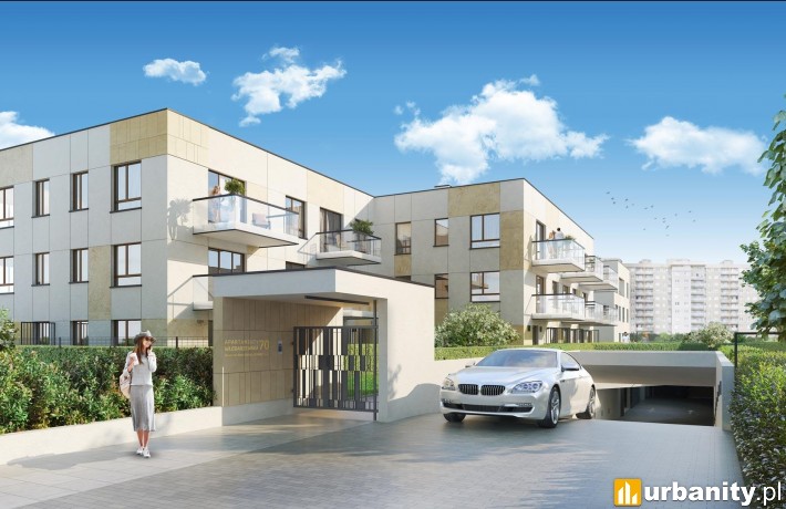 Apartamenty Włodarzewska 70 w Warszawie - projekt