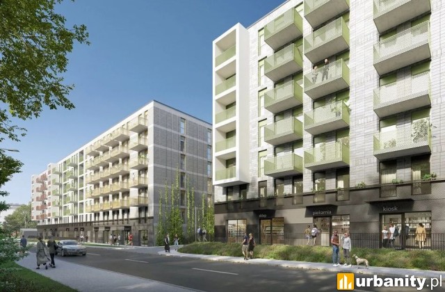 Apartamenty Wodna, wizualizacja inwestycji, wiz. materiały dewelopera