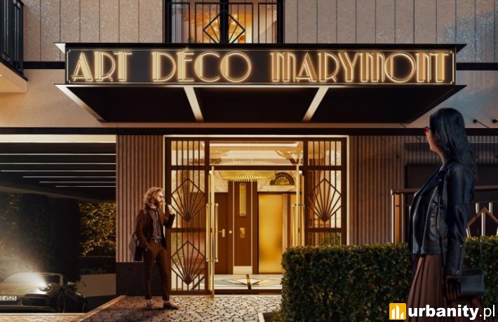 Art Deco Marymont w Warszawie z wykonawcą, wiz. materiały prasowe