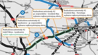 Autostrada A2 zostanie poszerzona. Wybrano wykonawcę dla 24-kilometrowego odcinka