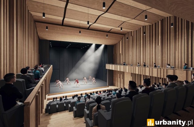 Dom Kultury Twórcza Twarda, wizualizacja, wiz. materiały inwestora