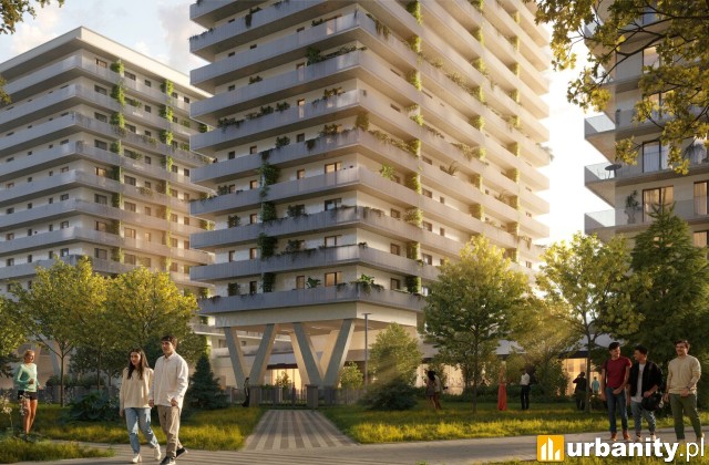 Inwestycja Mikato w Katowicach, wizualizacja, wiz. materiały inwestora