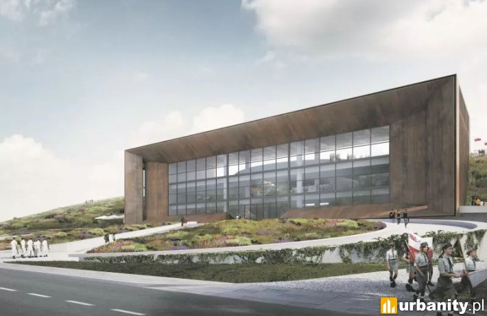 Muzeum Bitwy Warszawskiej w Ossowie, wizualizacja, wiz. materiały inwestora