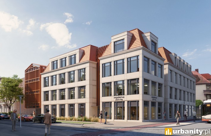 Biurowiec Oliwa 501 w Gdańsku - wizualizacja