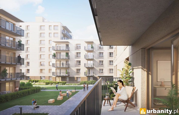 Oliwska Vita II na Targówku, wizualizacja, wiz. materiały dewelopera